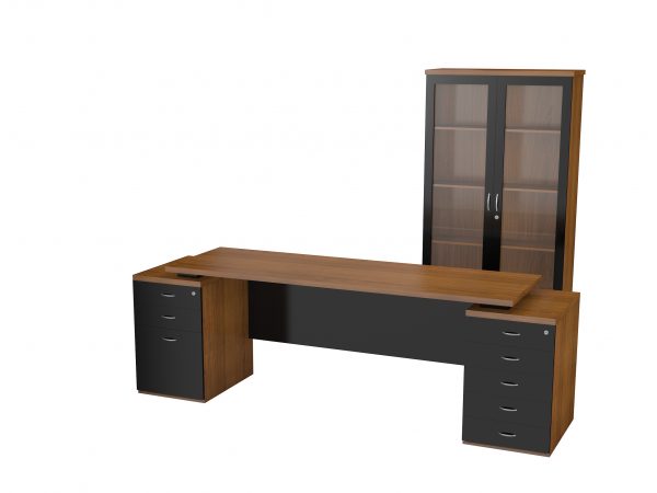 Nevada Managerial Double Pedestal Office Desk
