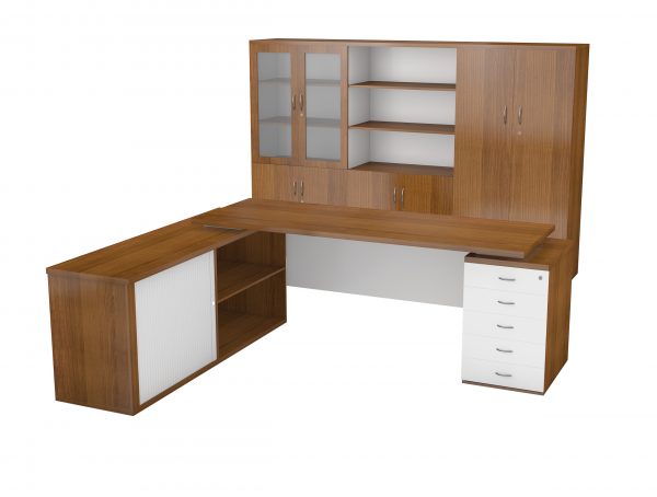 Nevada L-Shaped Managerial Office Desk