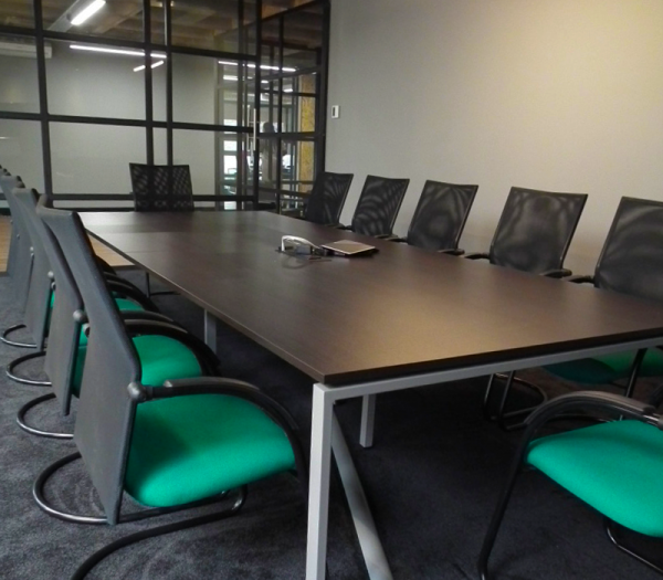 Steel frame boardroom tables 50 X 25 Time2Trade (PTY) Ltd