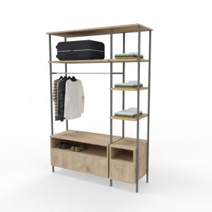 Backdrop Display Clothes Unit